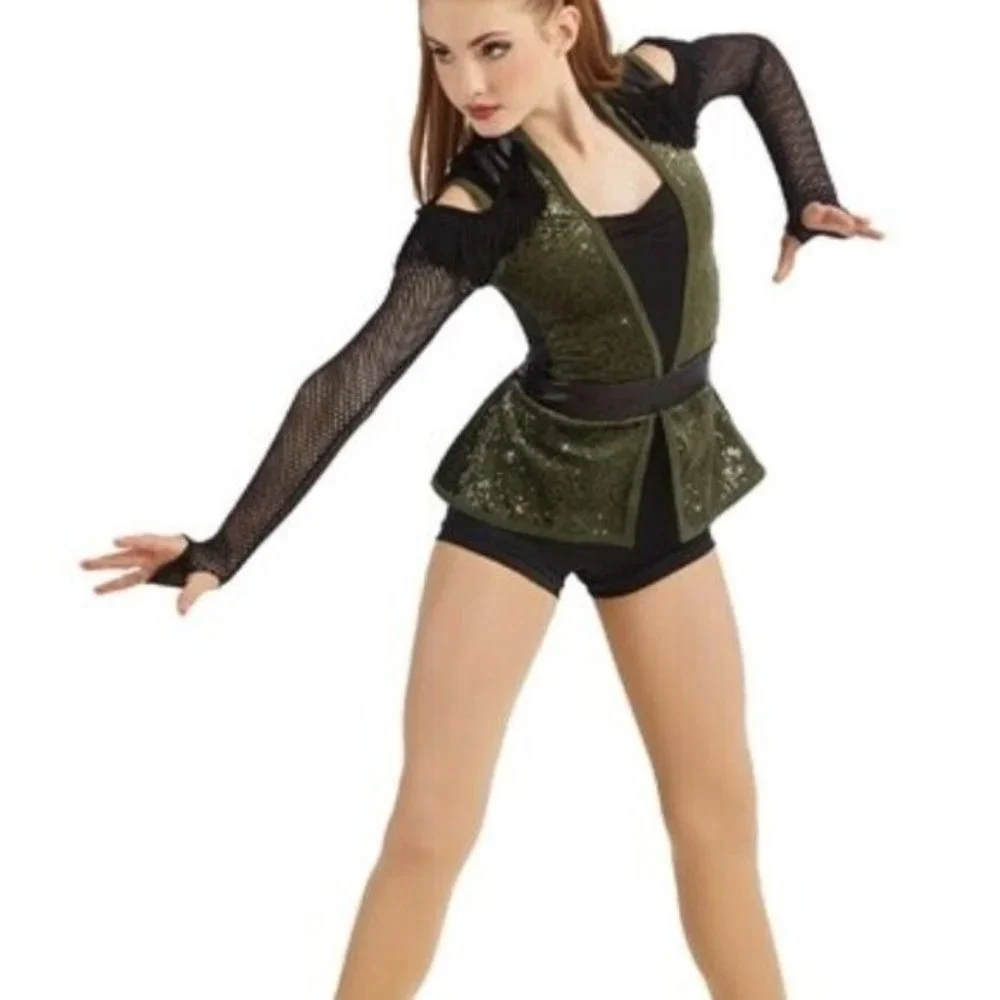 Weissman Look What You Made Me Do Biketard Dance Costume